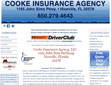 Tablet Screenshot of cookeinsurance.us